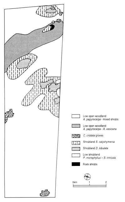 Map 6 Vegetation Types